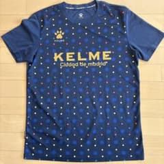 KELME ドット模様 シャツ ネイビーのサムネイル