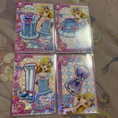 アイカツカード 4枚セット Angely Sugar