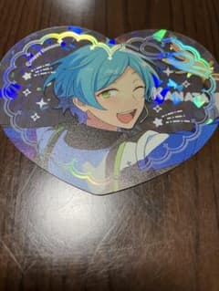 あんさんぶるスターズ 深海奏汰 ハート型ホログラムステッカーのサムネイル