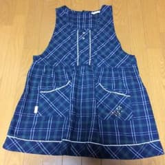 【美品】エプロン♡チェック♡ナチュラル♡カフェ風のサムネイル