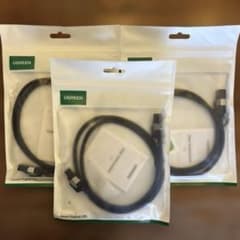 UGREEN LANケーブル CAT8 1M 3本セットのサムネイル