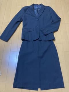 黒　 シングルボタン スーツ セットのサムネイル
