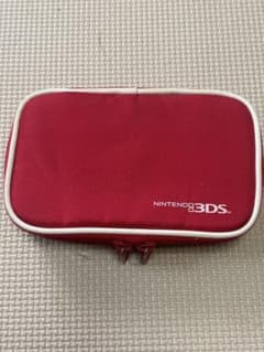 NINTENDO 3DS ポーチ ケース レッドのサムネイル