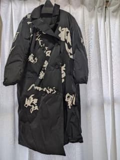 新品未使用】Ground Yヨウジヤマモト✕武田双雲 リバーシブルダウン