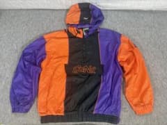 【90s USA製級】STARTER NBA サンズ ナイロンジャケット L 紫のサムネイル