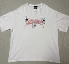 THRASHER スカルロゴ Tシャツ ホワイト L ワイドショルダーのサムネイル