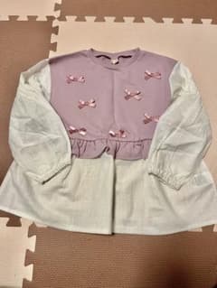 女の子　フレアトップス　130のサムネイル