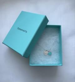 Tiffany & Co.ティファニー ブルー ダブル ハート タグ ペンダントのサムネイル