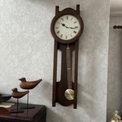 お勧め♡素敵な柱時計　音も鳴ります お勧め 柱時計 掛け時計 音鳴ります （本日価格になります） - メルカリ