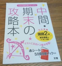 中間・期末の攻略本 国語 2年 東京書籍版のサムネイル