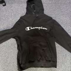 Champion ブラックパーカー Lサイズのサムネイル
