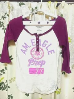 American Eagle Outfitters ヘンリーネック Tシャツ Mのサムネイル