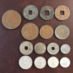 古銭 旧貨幣 16枚 - メルカリ