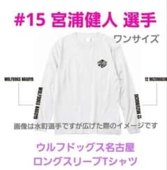 新品☆未開封 宮浦健人 選手ロングスリーブTシャツ ウルフドッグス