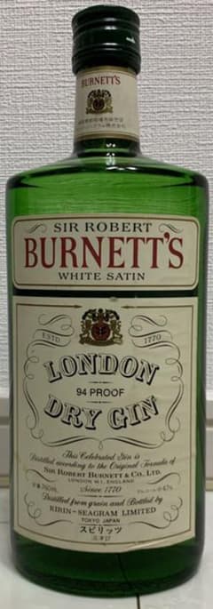 酒 ジン Sir Robert Burnett’s Dry Ginのサムネイル