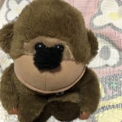昭和レトロ ヴィンテージ 猿 ぬいぐるみ 中古品 - メルカリ