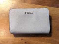 FURLA グレー 二つ折り財布