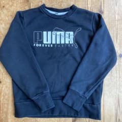 PUMA ブラック トレーナー サイズ140のサムネイル