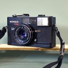 作動保証1ヶ月】 整備済、完動品/ コニカ Konica C35 EF - メルカリ
