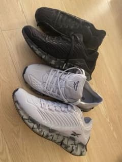 Reebok スニーカー ホワイト/ブラック 2足セット　26.5センチ　DMXのサムネイル