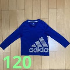 【美品】adidas  ロングTシャツ　120のサムネイル