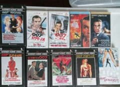 007 ジェームスボンド　VHSビデオテープ10本セットのサムネイル