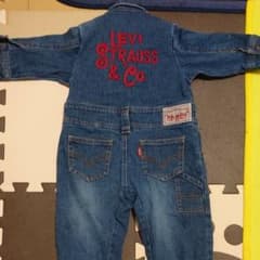 Levi'sデニムつなぎ ロンパースのサムネイル