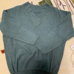 【ZARA】モスグリーン ニット セーターのサムネイル