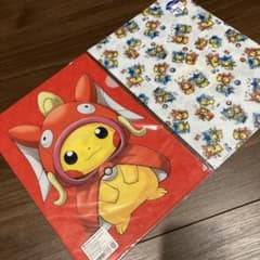 【未開封】コイキング ギャラドスごっこ ピカチュウ クリアファイル3枚セットのサムネイル