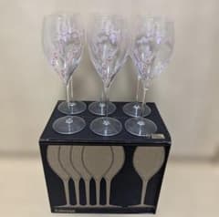 ローランペリエロゼ Laurent-Perrier シャンパングラス 6脚セット