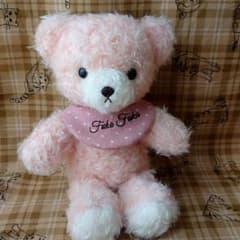 童心　ぬいぐるみ　クマのフカフカ　モヘア　ピンク　テディベア m90146864096_1.jpg?1774148794
