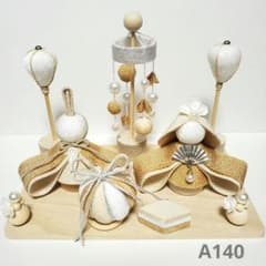 A140 pote様専用 モノクロ 雛人形 吊るし飾り 鞠セット - メルカリ