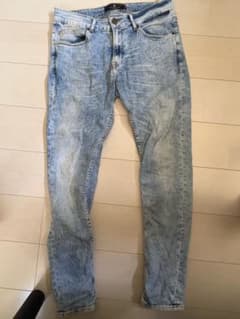 ZARA MAN スキニーデニムパンツ ライトブルーのサムネイル
