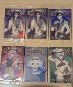 にじさんじ ウエハース5種6枚セットのサムネイル