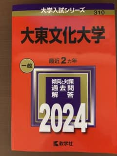 大東文化大学 一般 2024 大学入試シリーズ 310のサムネイル