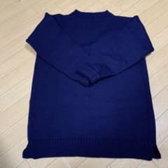 ガンジーセーター 古着 サイズ44 ウール100% - メルカリ