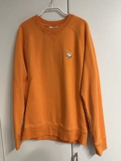 MAISON KITSUNÉ スウェット オレンジ S