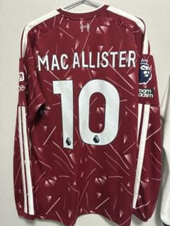 (正規品)マクアリスター　リヴァプール26-27 長袖　XL 新品　パッチ付きのサムネイル
