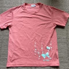 YONEX 半袖Tシャツ　L  サーモンピンクのサムネイル