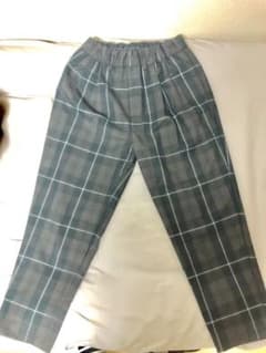 チェックパンツ ワイドパンツ 春夏秋冬のサムネイル