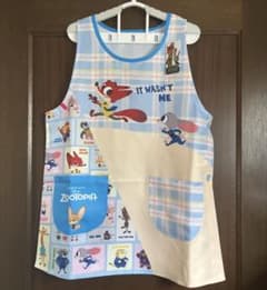 新品 ディズニー ズートピア エプロン 保育士のサムネイル