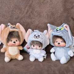 신품 미사용품 몬치치×톰과 제리 타피 3개 세트 태그 첨부