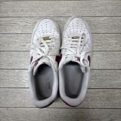 NIKE AIR FORCE 1 ホワイト バーガンディのサムネイル