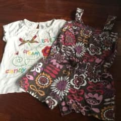 Ｔシャツ オールインワン サロペットのサムネイル