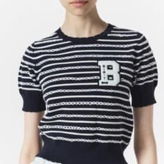 bibiy. B. BORDER LOCK KNITネイビーのサムネイル