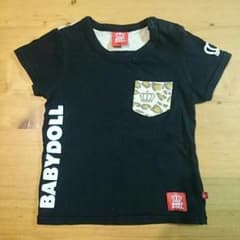 美様専用♡BABY DOLL♡豹柄デザインTシャツ♡90のサムネイル