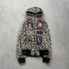ジャケット・アウター archive leopard blouson y2k mode archive leopard design zip hoodie y2k - メルカリ