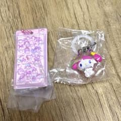 マイメロディセット　サンリオ　めじるしアクセサリー　ボンドロミニチュアチャーム