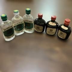 サントリーオールド ミニボトル ミニチュアボトル 3本セット オマケ付