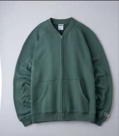 BLUCO/ブルコ　ヘビーパイルジップジャケット　グリーン　 Mのサムネイル